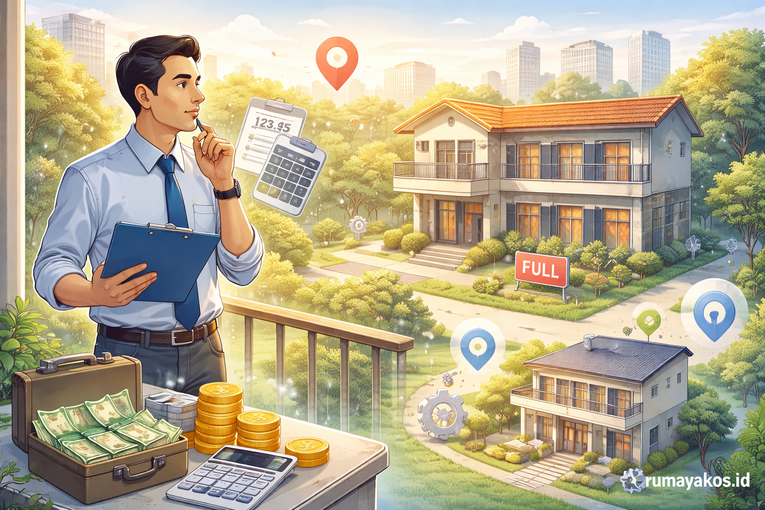 Investasi Kos Itu Kelihatannya Santai. Sampai Kamu Ngerasain Ngurusnya Sendiri.